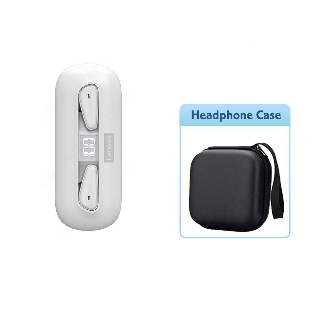XT95 - Auriculares Bluetooth TWS Ultraplanos Blanco con Estuche Global | Hifi Media Store