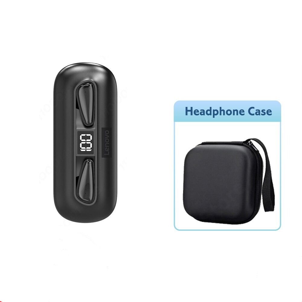 XT95 - Auriculares Bluetooth TWS Ultraplanos Negro con Estuche Global | Hifi Media Store