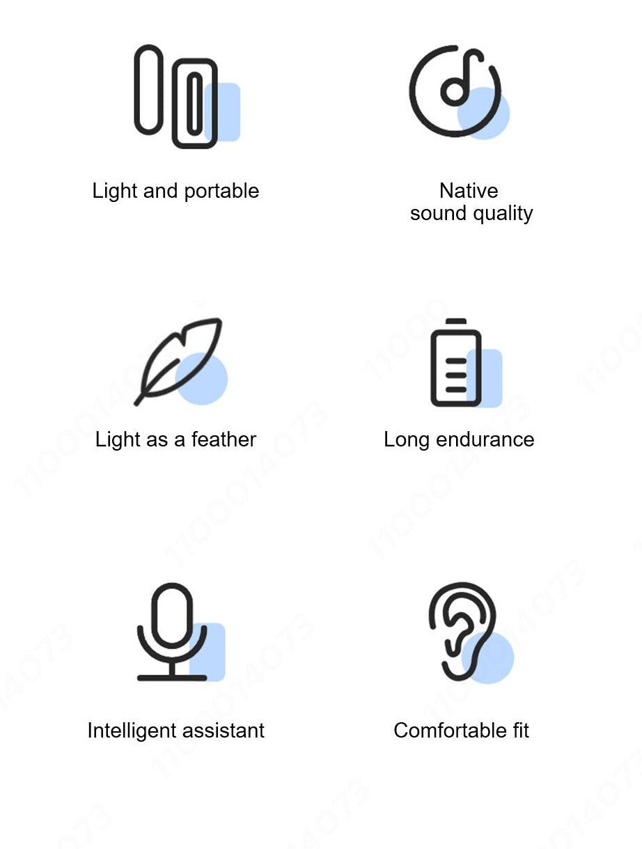 XT95 - Auriculares Bluetooth TWS Ultraplanos | Hifi Media Store
