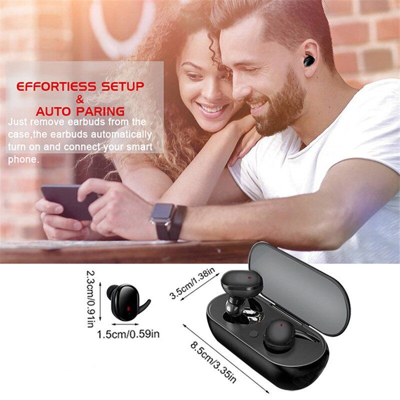 Y30 Wireless Earbuds With Bluetooth Adaptor | Hifi Media Store