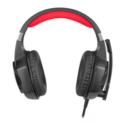 Mars Gaming MHX - Auriculares Gaming Negro y Rojo