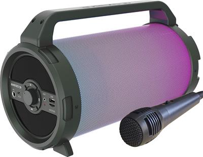 Avenzo Bazooka - Altavoz Bluetooth Portátil con Karaoke y Micrófono Incluido 18W Altavoces | AVENZO