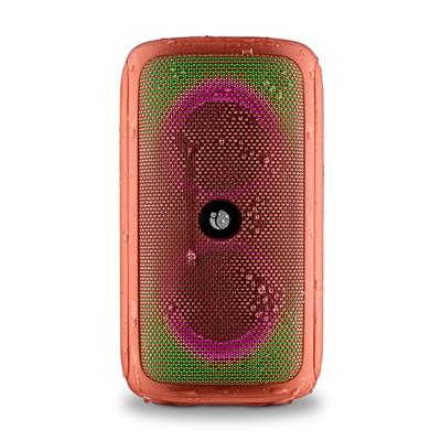 NGS Roller Beast Coral - Altavoz Portátil Bluetooth RGB 32W IPX5