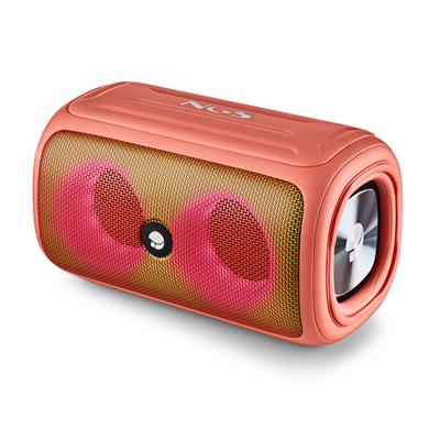 NGS Roller Beast Coral - Altavoz Portátil Bluetooth RGB 32W IPX5 Altavoces | NGS