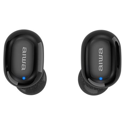 Aiwa EBTW-150 Auriculares Intraurales Bluetooth Negros Todos los auriculares | AIWA