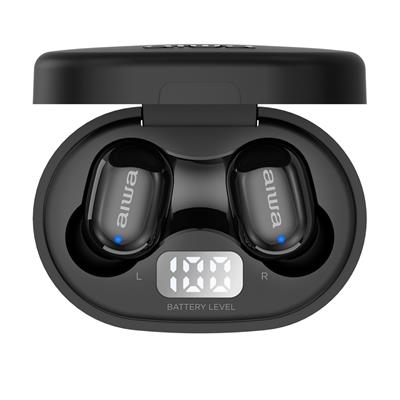 Aiwa EBTW-150 Auriculares Intraurales Bluetooth Negros