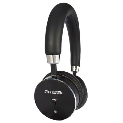 Aiwa HSTBTN-800BK - Auriculares Inalámbricos Bluetooth Negros