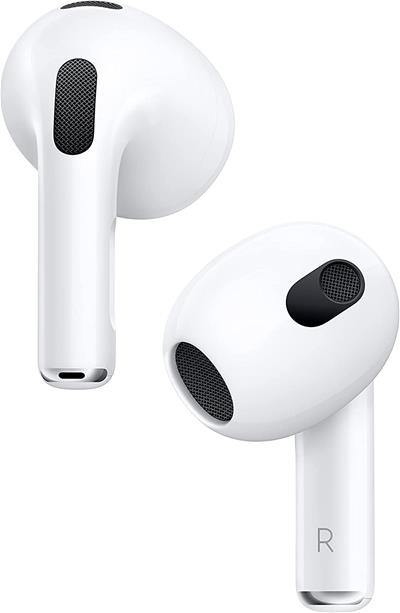 Apple AirPods 3ª Generación - Auriculares Bluetooth con Estuche de Carga MagSafe