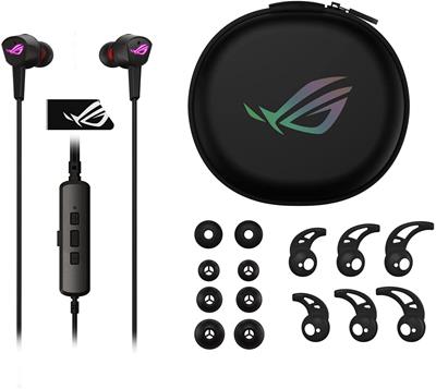 ASUS ROG Cetra II Core - Auriculares Gaming con ANC y USB-C Negros