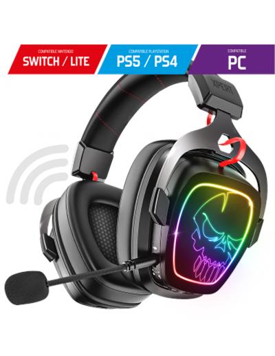 Spirit Of Gamer Xpert-H1500 BT - Auriculares Gaming Bluetooth RGB