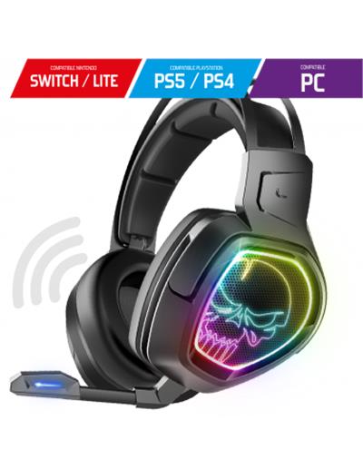 Spirit of Gamer Xpert-H1300 - Auriculares Gaming Inalámbricos RGB 7.1 PC/PS4/PS5/Switch/Lite Todos los auriculares | SPIRIT OF GAMER