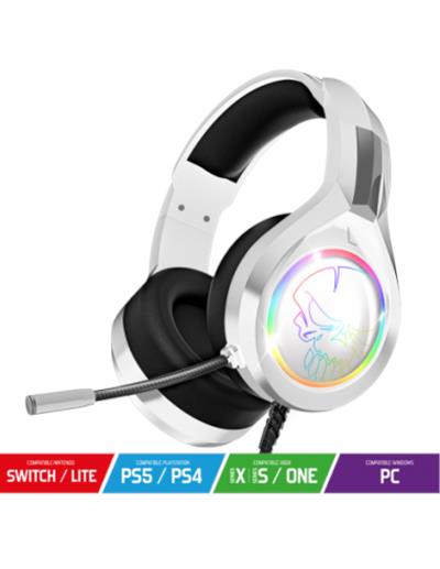 Spirit Of Gamer Pro-H8 - Auriculares Con Microfono y Luces Rgb Blancos Todos los auriculares | SPIRIT OF GAMER