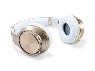 Conceptronic CHSPBTNFCSPKG - Auriculares Bluetooth con Función Altavoz 2 en 1 Dorados Todos los auriculares | CONCEPTRONIC