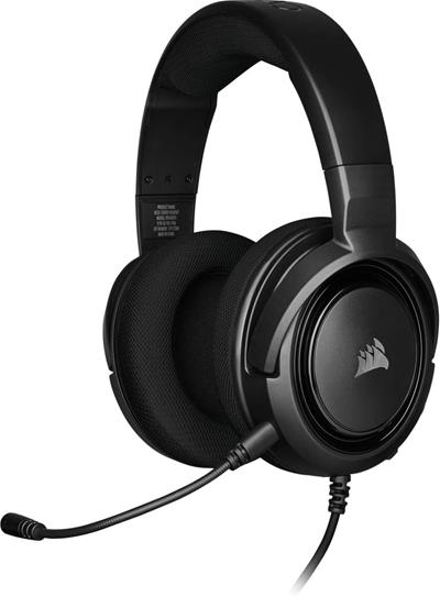 Corsair HS35 v2 Carbon - Auriculares Gaming Multiplataforma Todos los auriculares | CORSAIR