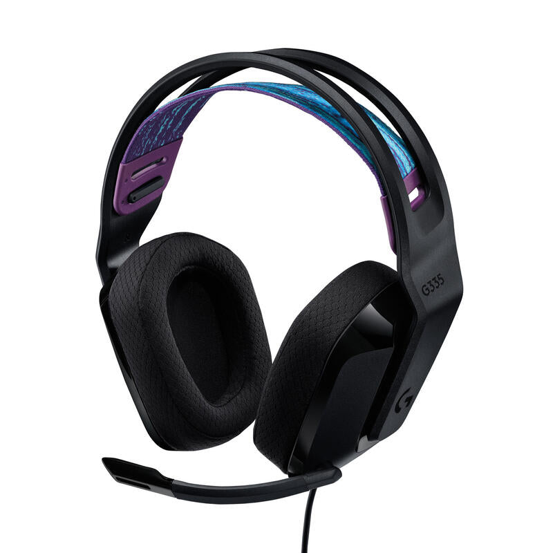 Logitech G335 - Auriculares Gaming Preto