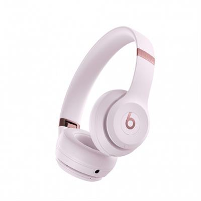 Beats Solo4 On-Ear - Auriculares Inalámbricos Bluetooth con Micrófono - Rosa Nube