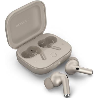 Motorola Buds Plus Sound by Bose - Auriculares Intraurales Bluetooth con ANC Beige (Beach Sand)