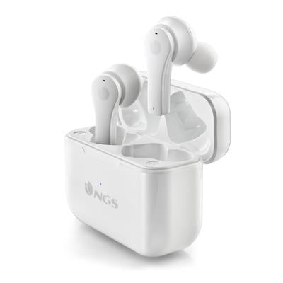 NGS Artica Bloom - Auriculares Intraurales Bluetooth TWS Blancos