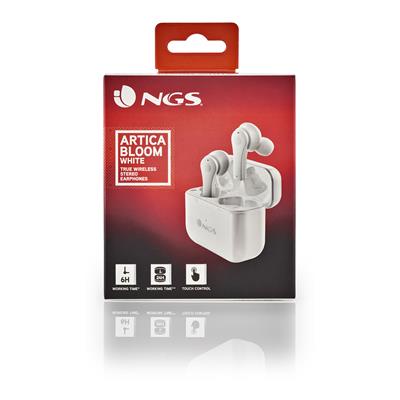 NGS Artica Bloom - Auriculares Intraurales Bluetooth TWS Blancos Todos los auriculares | NGS