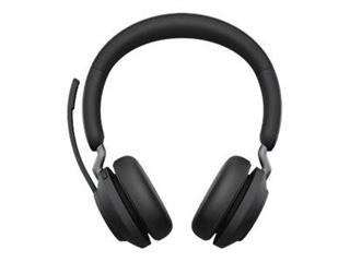 Jabra Evolve2 65 - Auriculares Inalámbricos Negros + Soporte de Carga USB-C