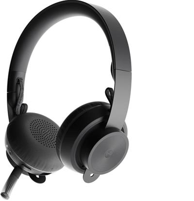 Logitech Zone Wireless Plus Teams - Auriculares Inalámbricos con ANC Grafito Todos los auriculares | Logitech