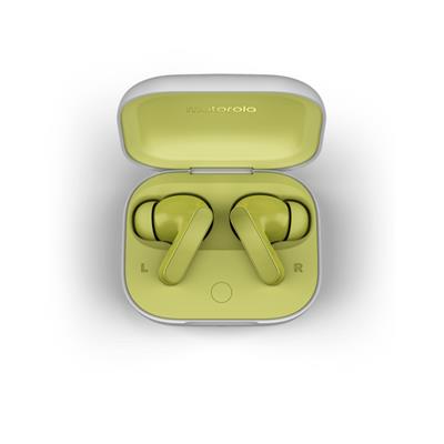 Motorola Moto Buds Green Banana - Auriculares Inalámbricos con Estuche de Carga Verde Todos los auriculares | MOTOROLA