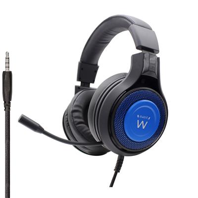 Ewent PL3322 - Auriculares Gaming con Cable Negro/Azul Todos los auriculares | EWENT