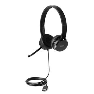 Lenovo 100 USB - Auriculares Estéreo USB Negros Todos los auriculares | LENOVO