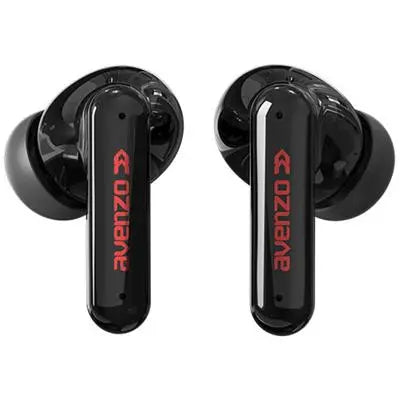 Avenzo AV-TW5010B - Auriculares Bluetooth TWS Negros