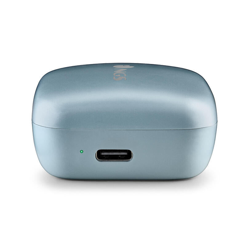NGS Artica Move Rain - Auriculares Inalámbricos Bluetooth 5.3 Azul