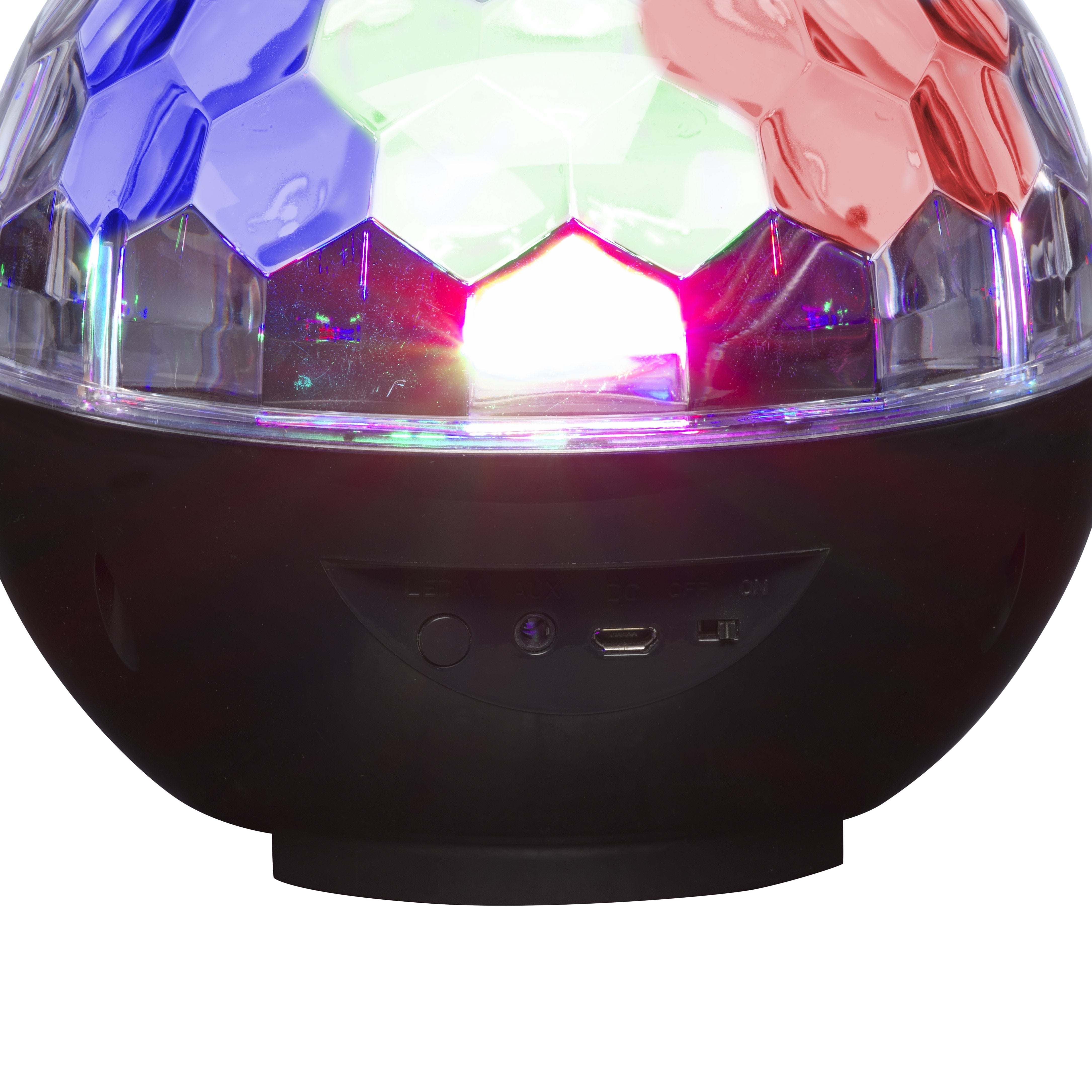 Altavoz portátil Denver BTL-65 con efecto luz de discoteca | Denver