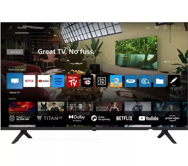 Tv PHILIPS 43" 43PUS7009/12 LED, Smart TV, 4K Ultra HD, Dolby Atmos, Titan OS Televisores | PHILIPS