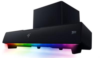 Razer Leviathan V2 - Barra de Sonido Bluetooth RGB 7.1 con Subwoofer Altavoces | RAZER