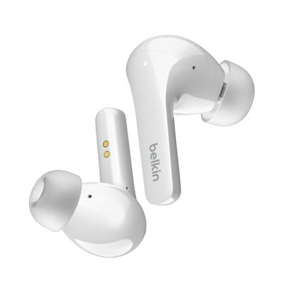 Belkin SoundForm Flow - Auriculares Bluetooth con ANC Blancos Todos los auriculares | BELKIN