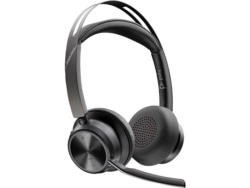 HP Poly Voyager Focus 2 UC - Auriculares USB-A/Bluetooth para Oficina Negros Todos los auriculares | HP