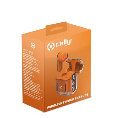 Celly SHEER Summer - Auriculares Bluetooth Naranjas Todos los auriculares | CELLY