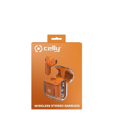 Celly SHEER Summer - Auriculares Bluetooth Naranjas Todos los auriculares | CELLY