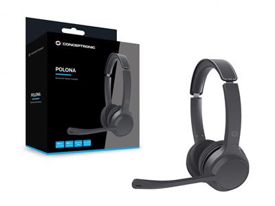 Conceptronic POLONA04B - Auriculares Inalámbricos con Micrófono Todos los auriculares | CONCEPTRONIC