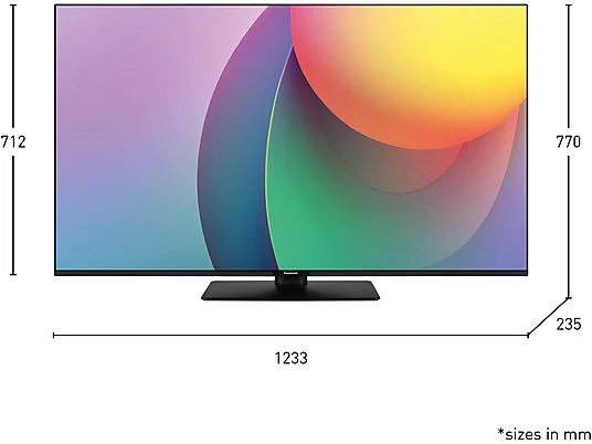 Panasonic 55&quot; TB-55 TVW60AEZ LED 4K Ultra HD, <tc>Smart TV</tc> with TiVo, HDR, Wifi, Bluetooth, Black