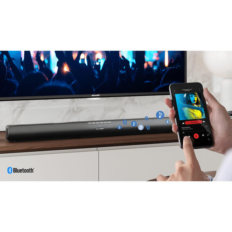 Sharp HT-SB100 - Barra de Sonido 2.0 75W Altavoces | SHARP