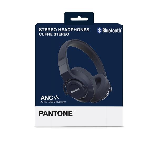 Pantone - Auriculares Bluetooth con ANC Azul