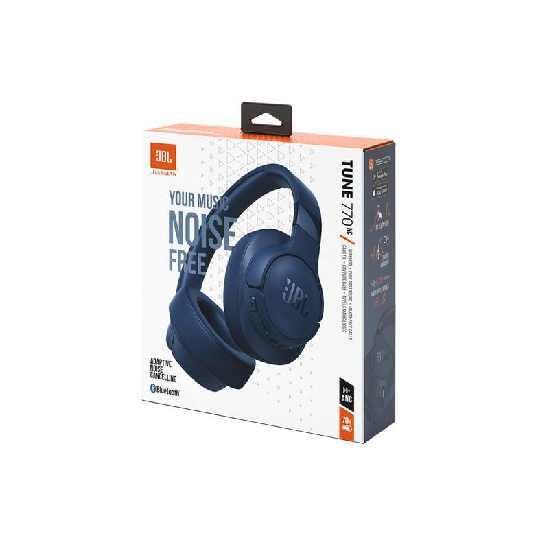 JBL Tune 770NC - Auriculares Bluetooth con ANC Azul Todos los auriculares | JBL