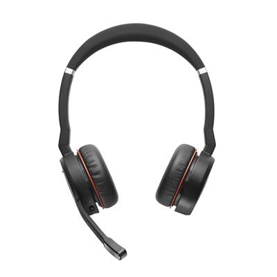 Evolve75 SE Link380a UC Stereo Stand - Auriculares con ANC Bluetooth + Base de Carga Todos los auriculares | JABRA