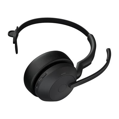 Jabra Evolve2 55 Link380c UC Mono - Auricular Bluetooth Diadema para Oficina/Centro de Llamadas Negro