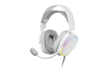 Mars Gaming MHAX - Auriculares Gaming con Cable Blancos