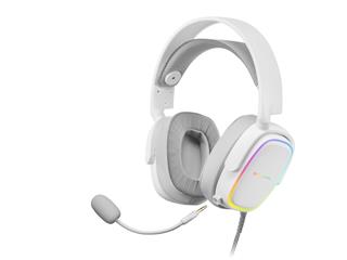 Mars Gaming MHAX - Auriculares Gaming con Cable Blancos