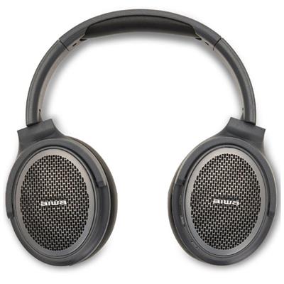 Aiwa HST-250BT/TN - Auriculares Bluetooth con Micrófono Gris