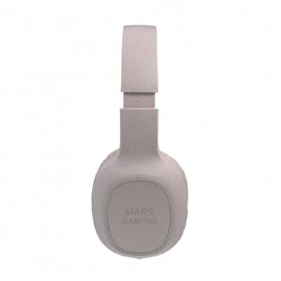 Mars Gaming MHW-ECO - Auriculares Ecológicos Bluetooth Blancos