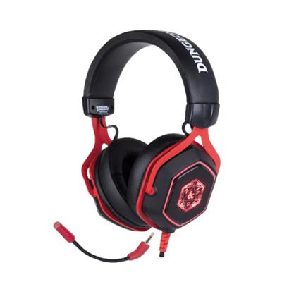 Konix Dungeons & Dragons D20 7.1 - Auriculares Gaming Multiplataforma Negro/Rojo Todos los auriculares | KONIX