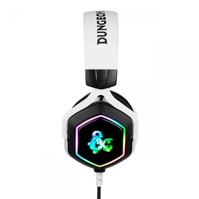 Konix Dungeons & Dragons D20 7.1 - Auriculares Gaming Multiplataforma Blancos Todos los auriculares | KONIX